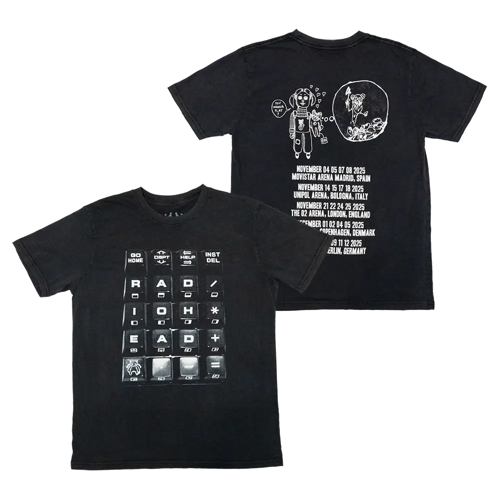 2025 Black Tour T-shirt - W.A.S.T.E. Official – W.A.S.T.E. STORE JP