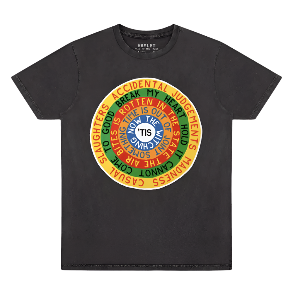 HAMLET HAIL TO THE THIEF - CIRCLES ブラックTシャツ