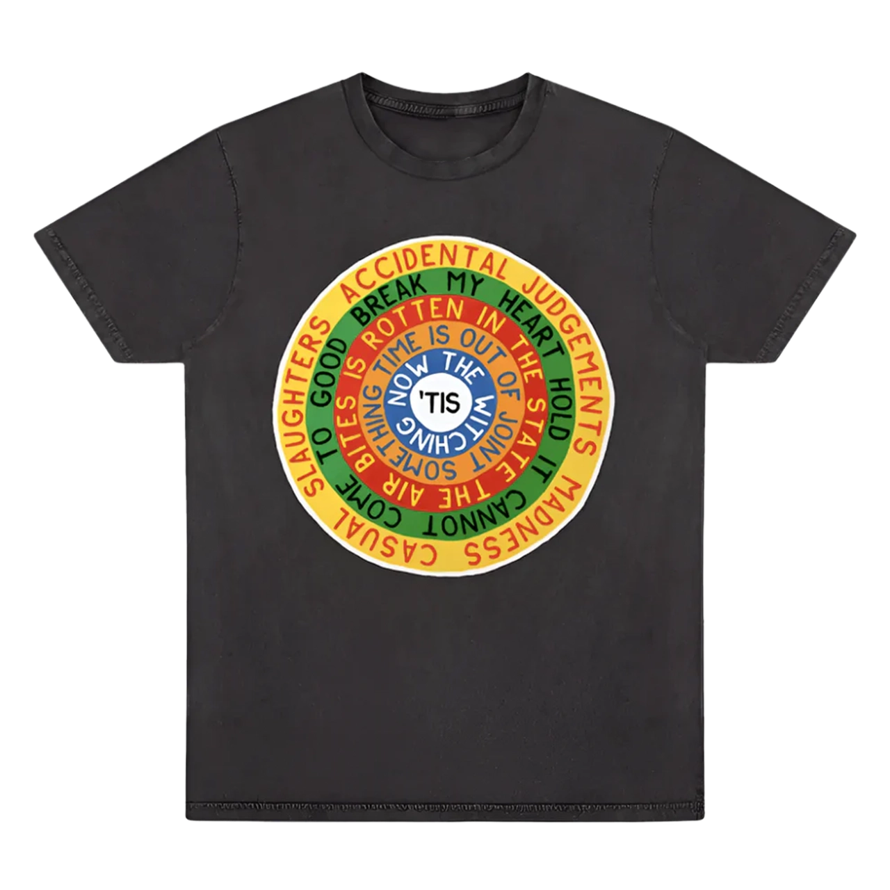 HAMLET HAIL TO THE THIEF - CIRCLES ブラックTシャツ