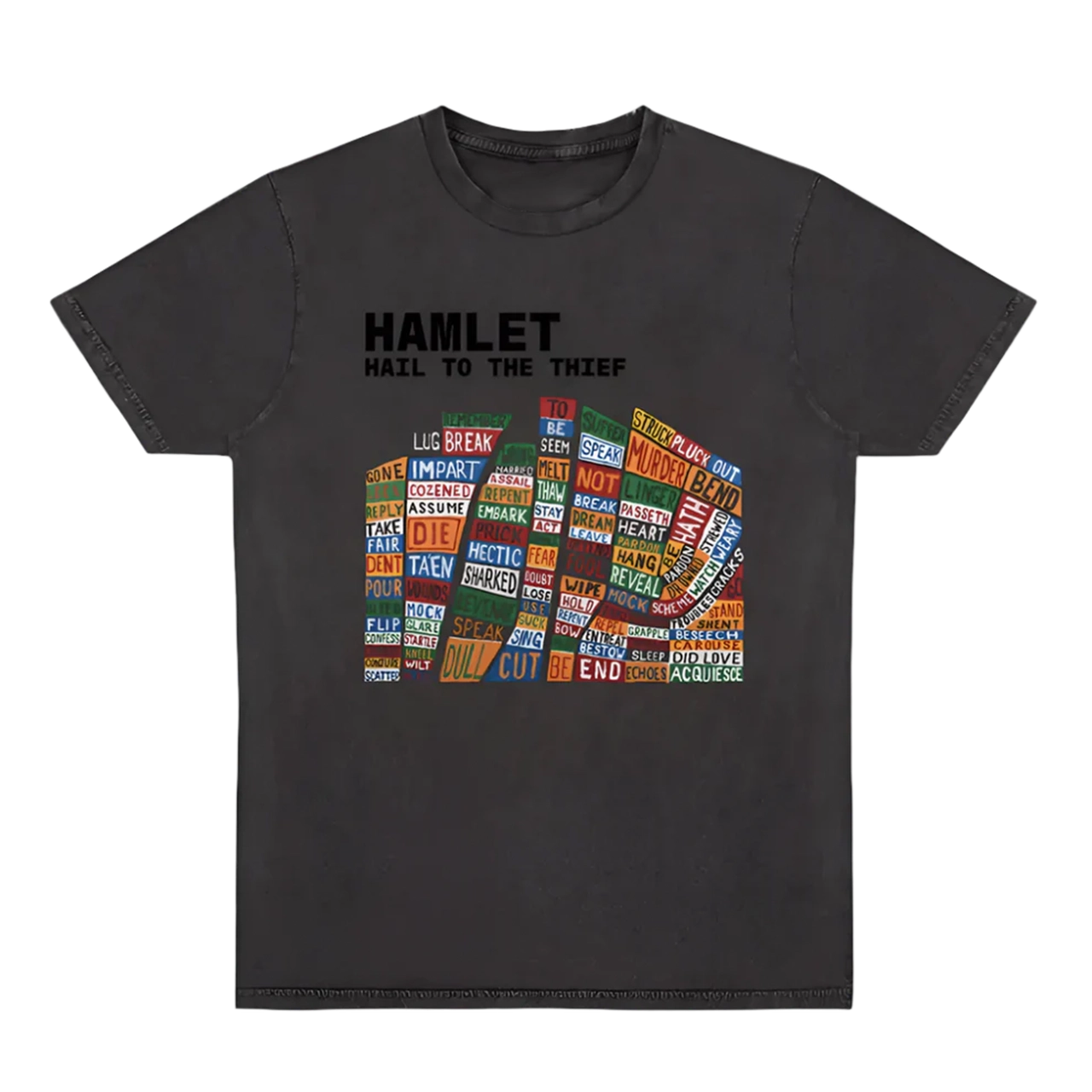HAMLET HAIL TO THE THIEF - ブラックTシャツ – W.A.S.T.E. STORE JP