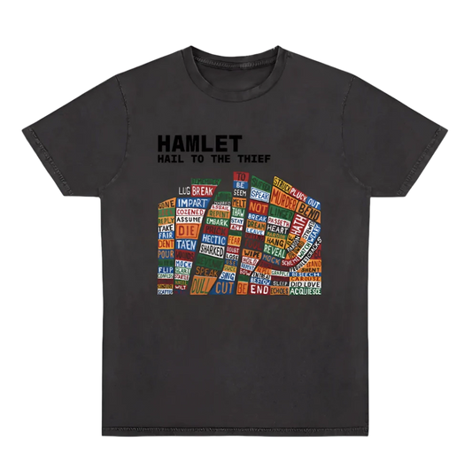 HAMLET HAIL TO THE THIEF - ブラックTシャツ