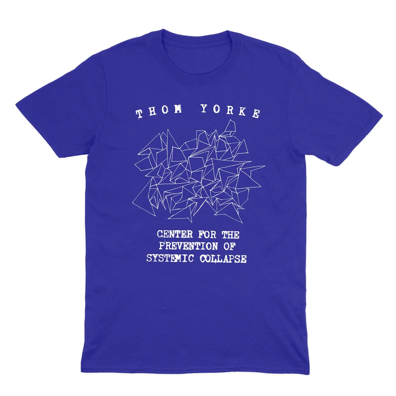 COLLAPSE - THOM YORKE JAPAN TOUR BLUE T-SHIRT (LIMITED