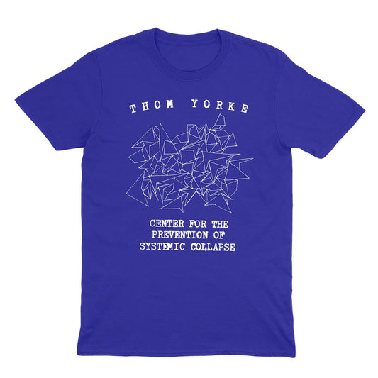 COLLAPSE - THOM YORKE JAPAN TOUR BLUE T-SHIRT (LIMITED)
