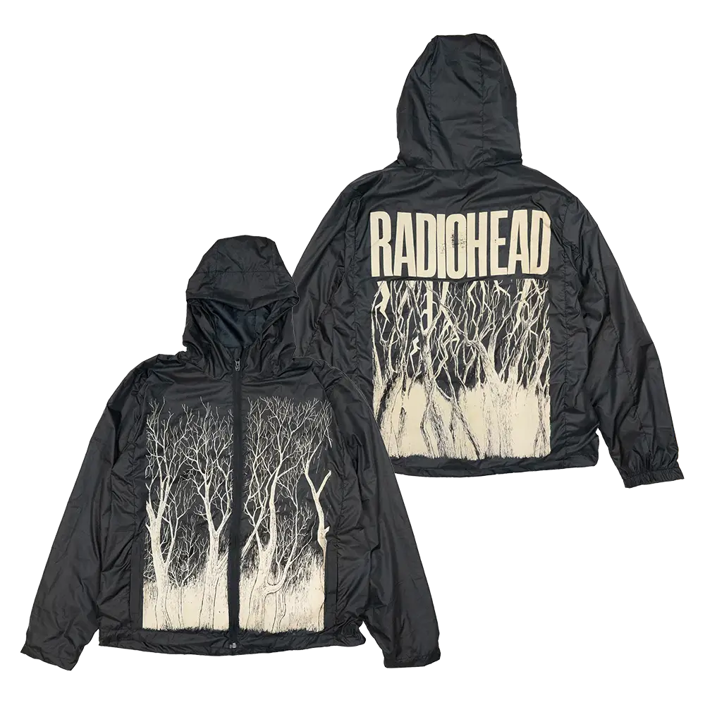 Bad Woods Black Windbreaker Jacket - W.A.S.T.E. – W.A.S.T.E. STORE JP