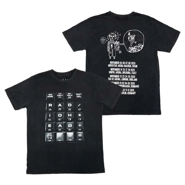2025 Black Tour T-shirt - W.A.S.T.E. Official – W.A.S.T.E. STORE JP