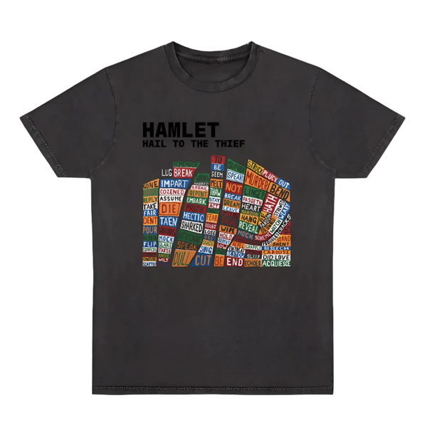 HAMLET HAIL TO THE THIEF - ブラックTシャツ – W.A.S.T.E. STORE JP