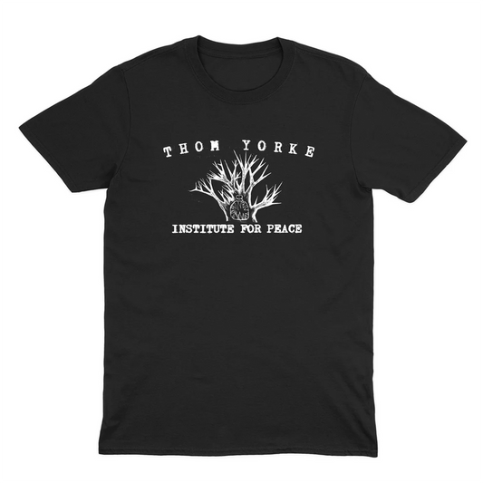 PEACE STUDIES - THOM YORKE JAPAN TOUR W.A.S.T.E. EXCLUSIVE BLACK T-SHIRT - LIMITED TO 100 ONLY!