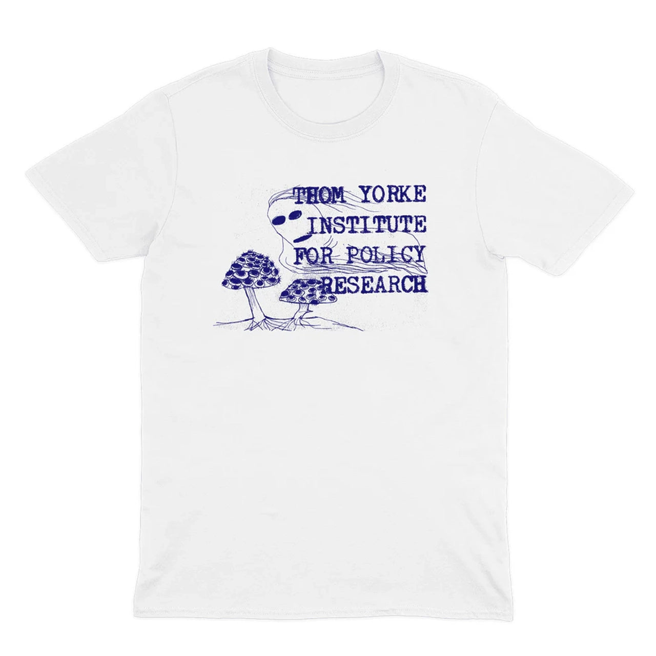POLICY - THOM YORKE JAPAN TOUR WHITE T-SHIRT (LIMITED