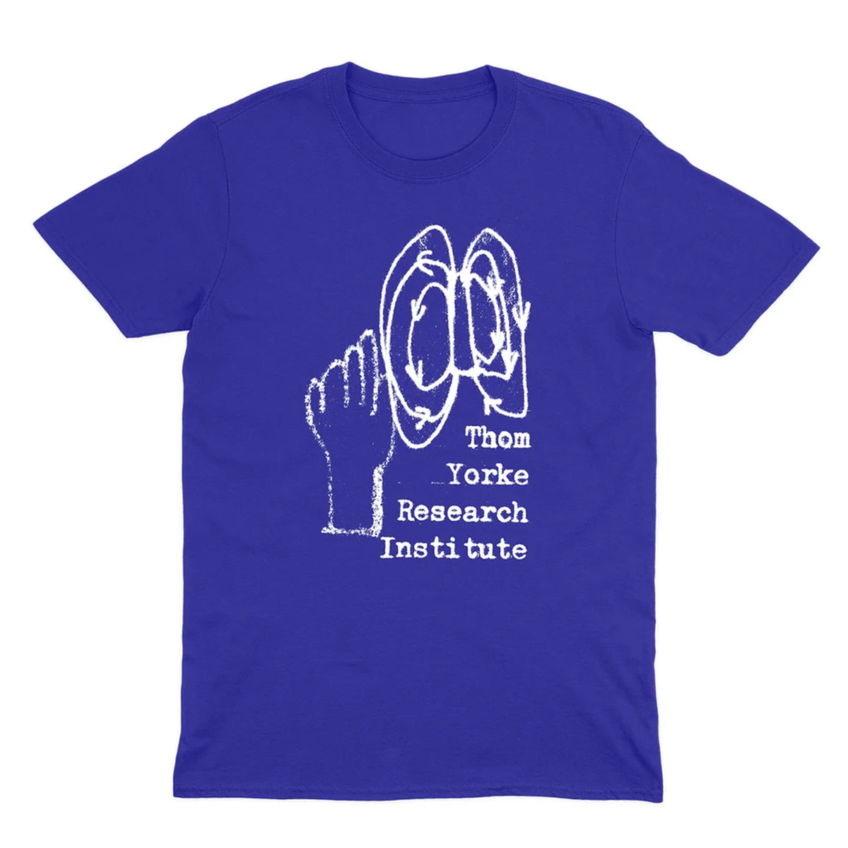 INSTITUTE - THOM YORKE JAPAN TOUR BLUE T-SHIRT (LIMITED