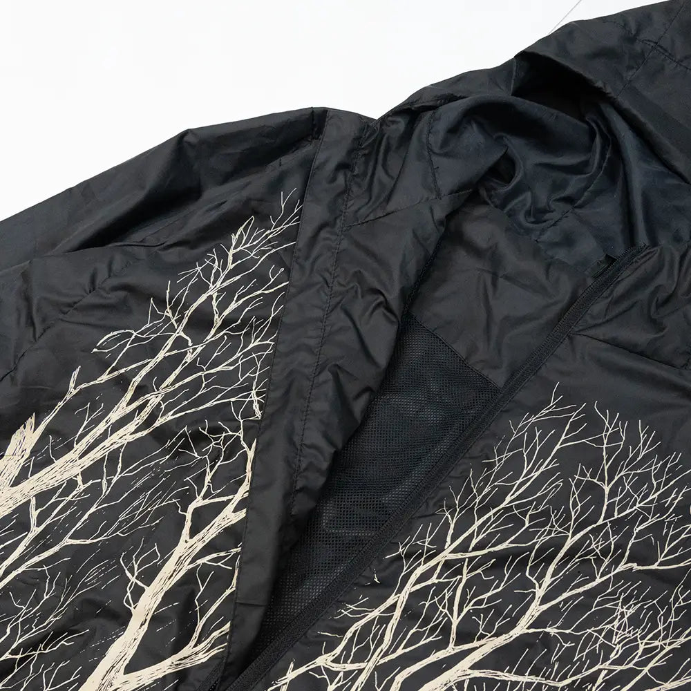 Bad Woods Black Windbreaker Jacket - W.A.S.T.E. – W.A.S.T.E. STORE JP Bad Woods Black Windbreaker Jacket - W.A.S.T.E. – W.A.S.T.E. STORE JP