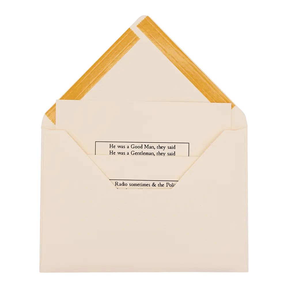 Envelope of Aphorisms - Other Merchandise