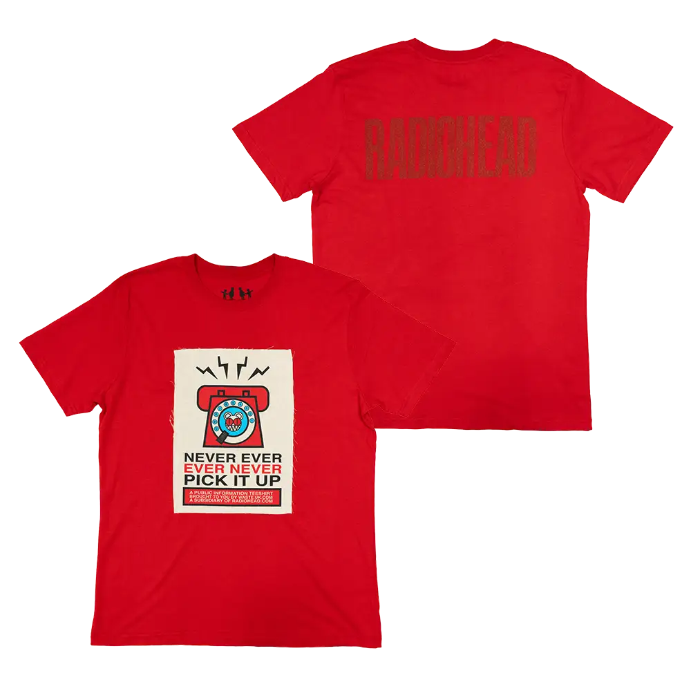 Pick It Up Red Patch T-shirt - Other Merchandise