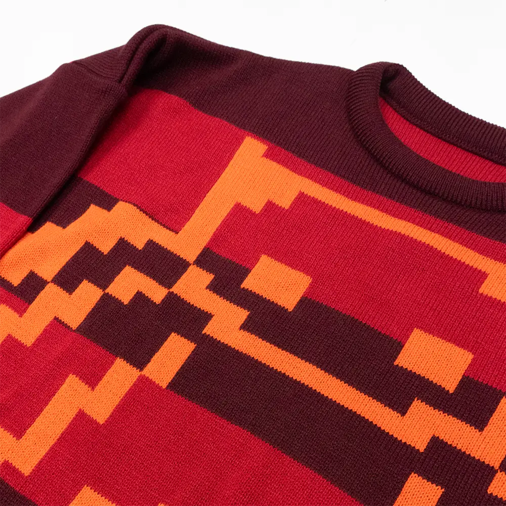 Pixel Bear Thief Red Striped Jumper - Other Merchandise