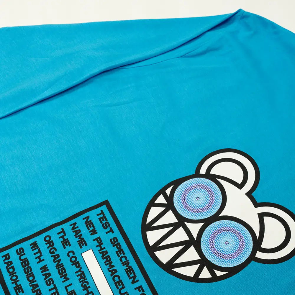 Test Specimen Cyan Blue Long Sleeve T-shirt - Other Merchandise